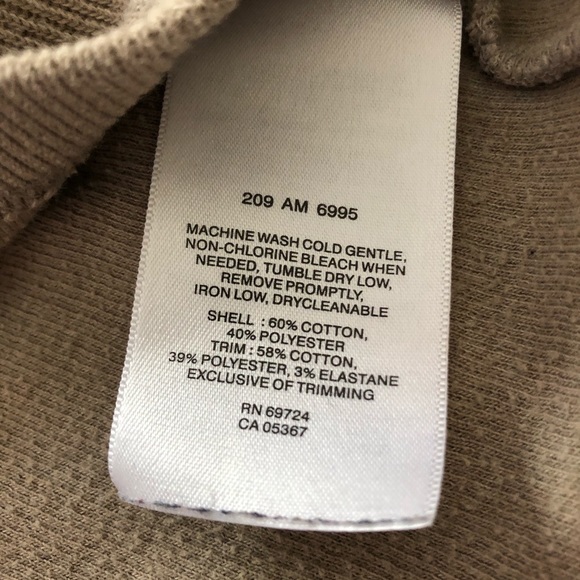 Clearance Columbia V Neck Pullover Sweater Tan Medium - Picture 6 of 9